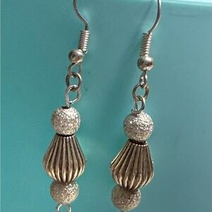 Handcrafted Elegant Silver Dangle Earrings